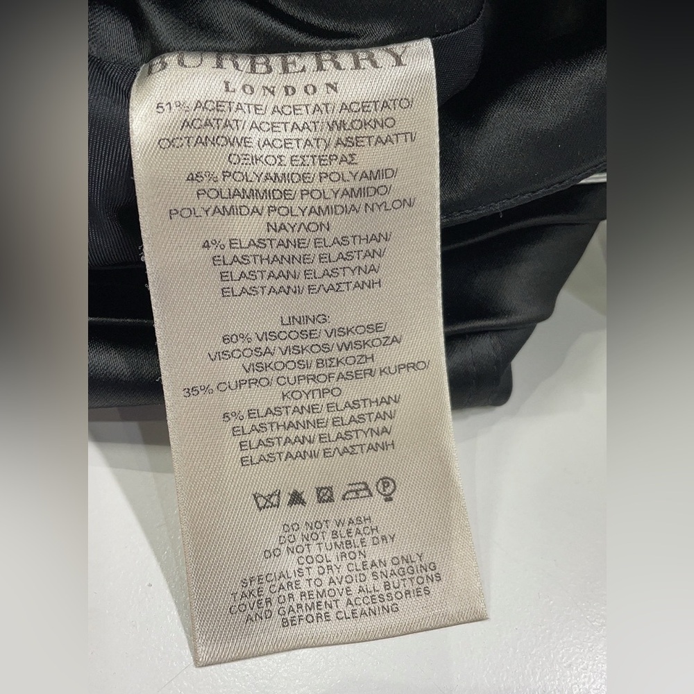 Burberry Black Pencil Skirt for Work - Picture 5 of 6